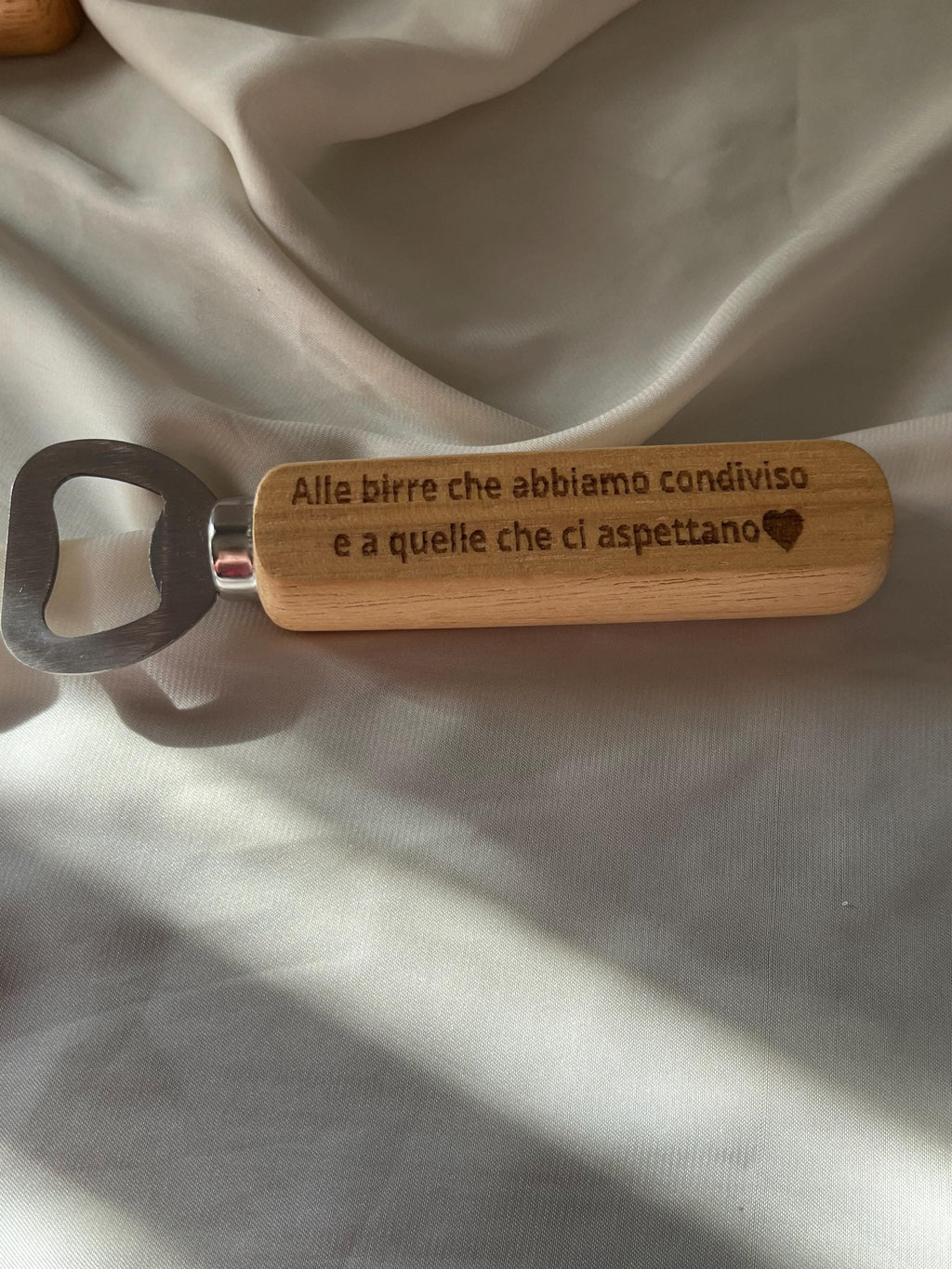 Cavatappi in Legno Personalizzato con Incisione – Apribottiglie Artigianale