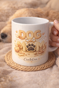 Tazza Dog Mom – Regalo per Amante dei Cani – Tazza Personalizzata Cane