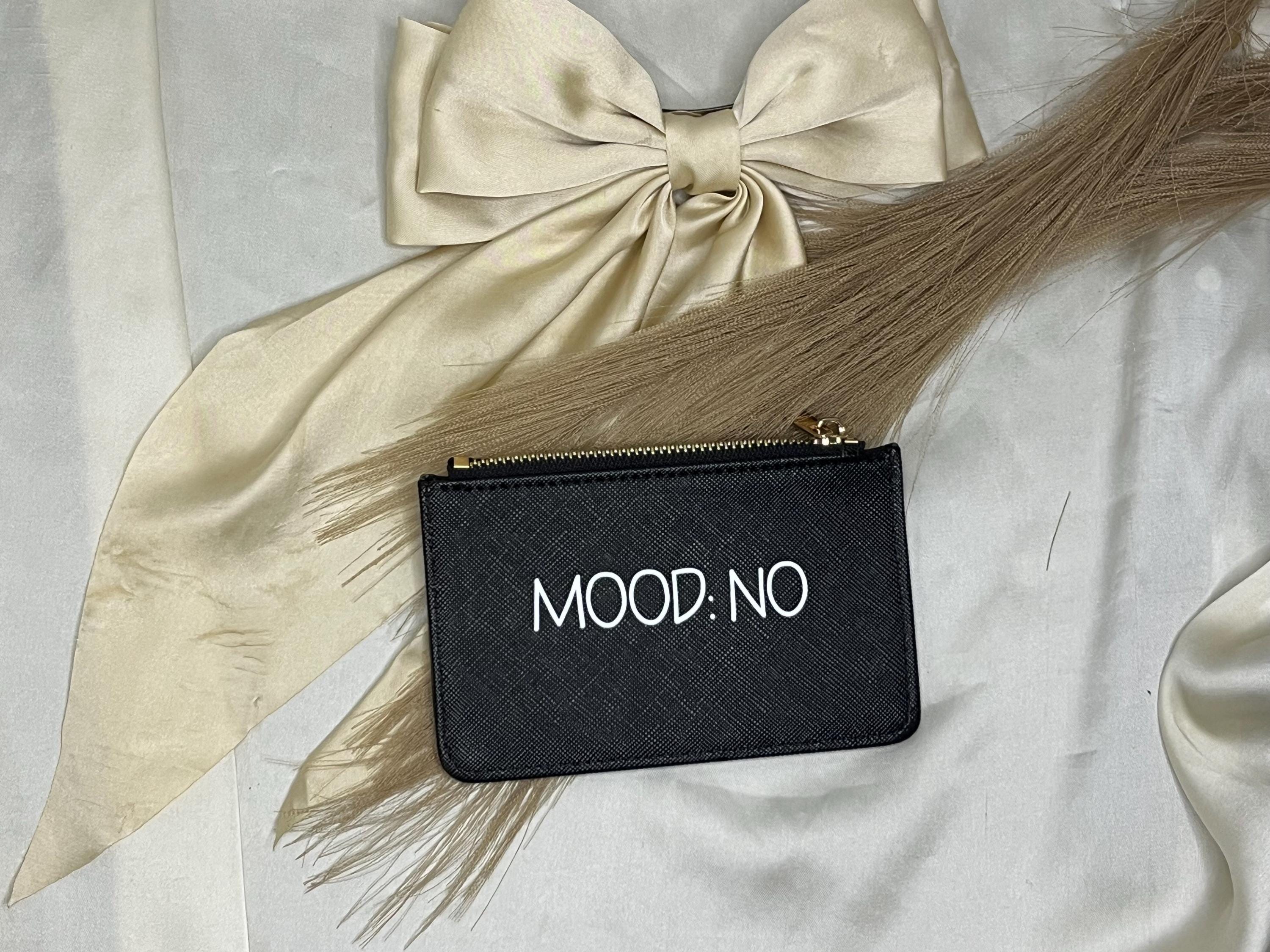 Portafoglio con frase divertente – Porta carte e portamonete con zip – Idea regalo ironica