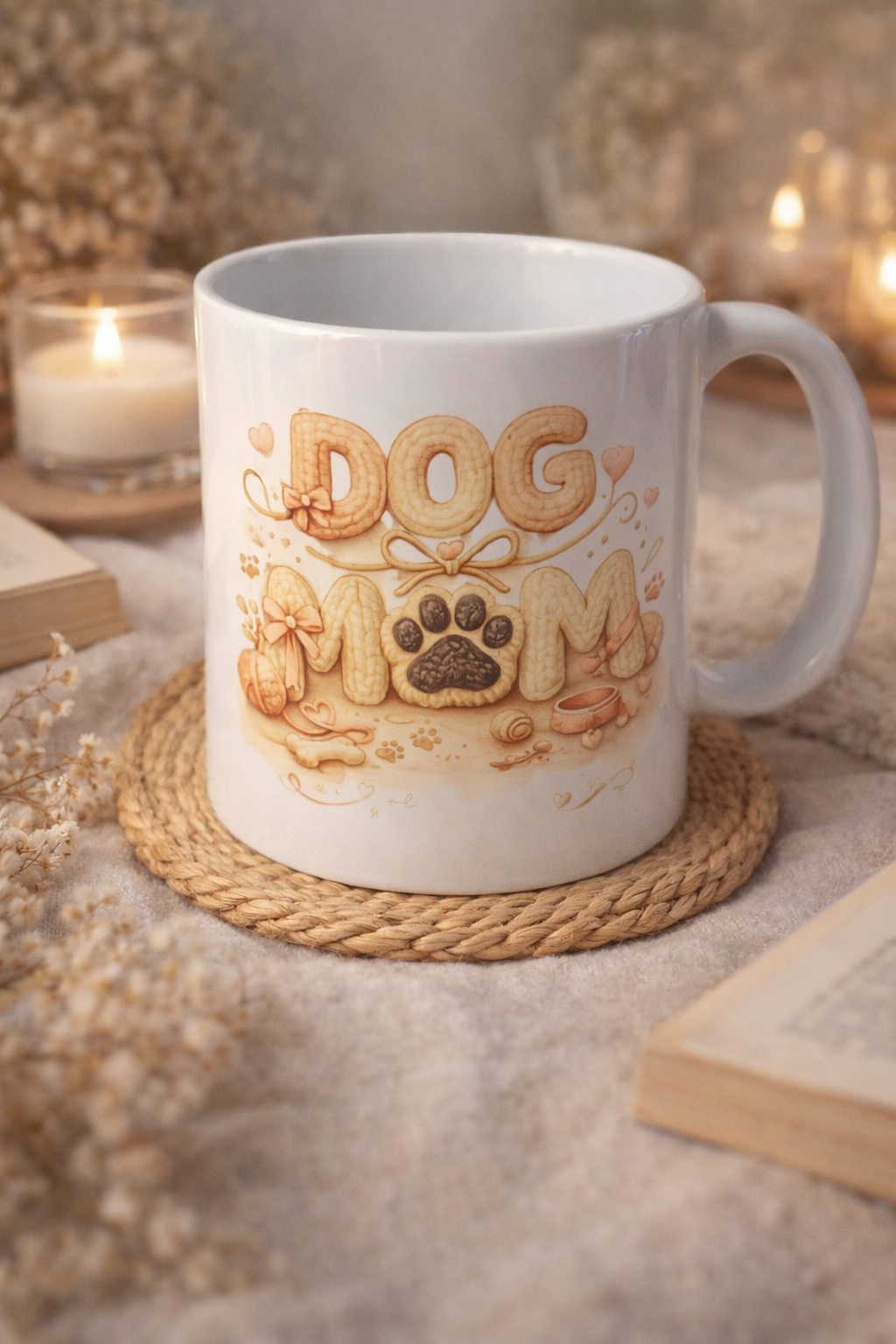 Tazza Dog Mom – Regalo per Amante dei Cani – Tazza Personalizzata Cane
