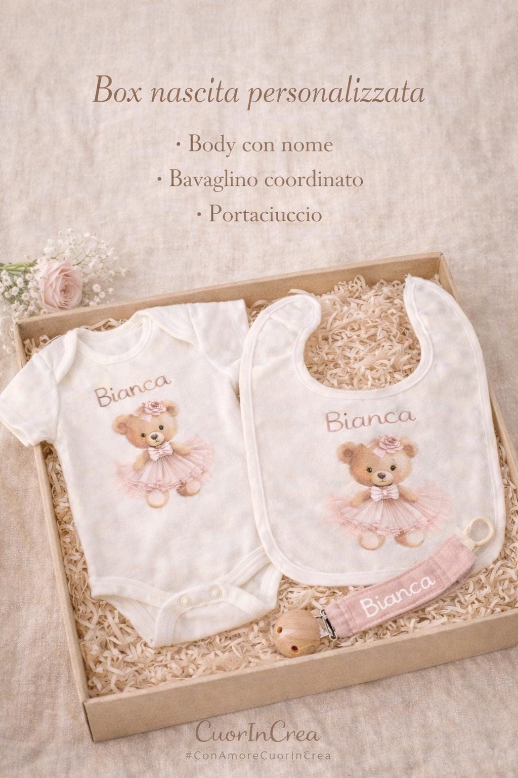 Box nascita personalizzata con nome