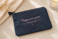 Pochette in Denim Personalizzata “Reggo più Spritz che Persone” – Idea Regalo Ironica Donna