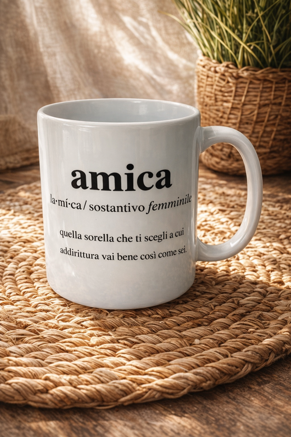 Tazza Amica Divertente con Definizione Ironica | Regalo Amica