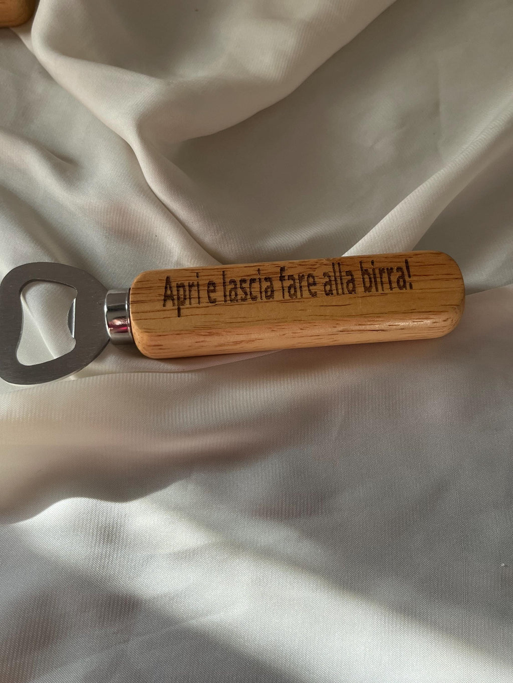 Cavatappi in Legno Personalizzato con Incisione – Apribottiglie Artigianale