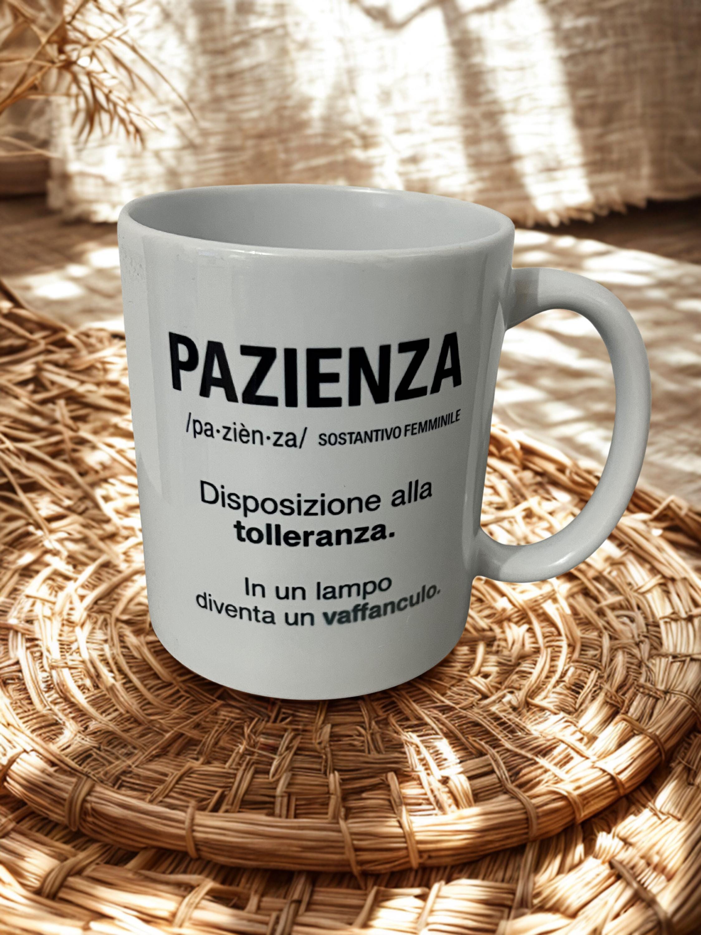 Tazza Pazienza con Definizione Ironica | Regalo Divertente