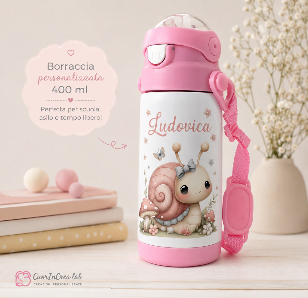 Borraccia termica  Personalizzata Bambini 400 ml